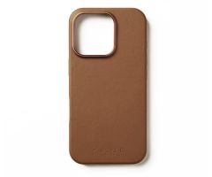 Mujjo Leather Case iPhone 16 Pro Max MagSafe tan