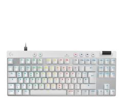 Logitech G PRO X TKL Rapid weiß