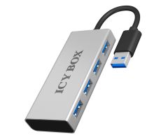 ICY BOX USB-A - 4x USB-A Aluminium-Hub