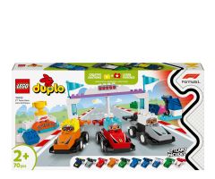 LEGO Duplo 10445 F1 Team Rennautos mit Rennfahrern