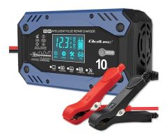 Qoltec Intelligentes Ladegerät für Akku STD AGM GEL LiFePO4