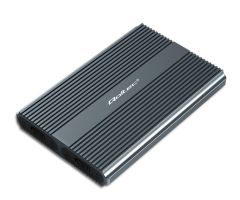 Qoltec M.2 NVMe SATA USB-C 2x 2TB Gehäuse