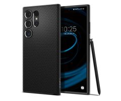 Spigen Liquid Air für Samsung Galaxy S24 Ultra Mattschwarz