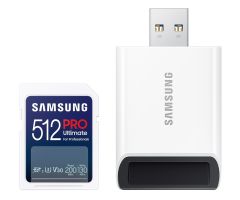 Samsung 512GB SDXC PRO Ultimate 200MB/s mit Lesegerät