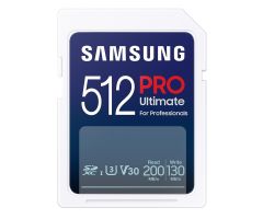 Samsung 512GB SDXC PRO Ultimate 200MB/s