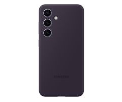 Samsung Silikonhülle für Galaxy S24 dunkelviolett