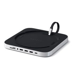 Satechi Aluminum Hub Mac Mini (USB-C, 3xUSB-A, micro/SD) (silver)