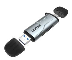 Unitek SD/microSD-Kartenleser USB-A 5 Gbit/s/USB-C