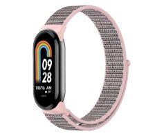 Tech-Protect Nylon für Xiaomi Mi Band 8 / 8 NFC rosa