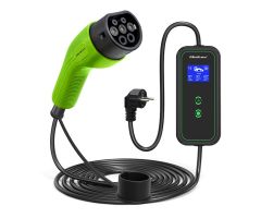 Qoltec Mobiles Ladegerät für Elektroautos 2 in 1 Typ2 3,5 kW/230 V