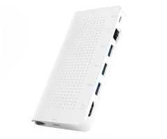 Twelve South Stay Go USB-C-USB 3.0, 4K, RJ-45, microSD, 85 W weiß