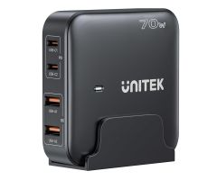 Unitek GaN 70W Desktop-Ladegerät 2x USB-A 2x USB-C
