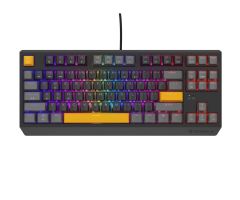 Genesis Thor 230 TKL Anchor Grey Positive US Outemu Red