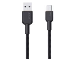 Aukey USB-A – USB-C 2.0 QC 60 W 1,8 m langes geflochtenes Kabel