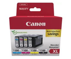Canon Set mit 4 PGI-1500XL CMYK-Tinten