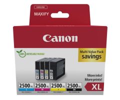 Canon Set mit 4 PGI-2500XL CMYK-Tinten
