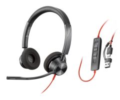 Poly Blackwire 3320 Stereo MS