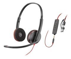 Poly Blackwire 3220 Stereo