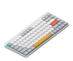 NuPhy Air75 V2 Ionic White Cowberry QWERTY-Layout