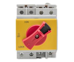 Qoltec DC-Lasttrennschalter mit Verriegelungsfunktion | Hauptschalter