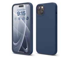 Elago Silikonhülle für iPhone 15 Plus Jean Indigo