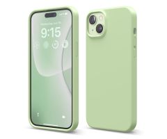 Elago Silikonhülle für iPhone 15 Plus Pastellgrün