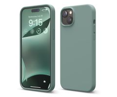 Elago Silicon Case für iPhone 15 Plus Midnight Green