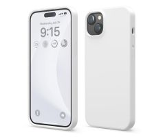 Elago Silikonhülle für iPhone 15 Plus Weiß