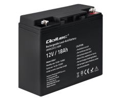 Qoltec AGM-Batterie 12V 18Ah