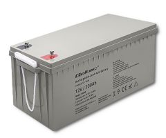 Qoltec AGM-Batterie 12V 200Ah 54,1kg