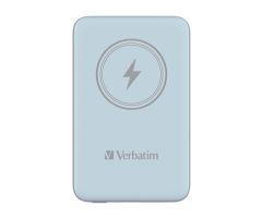 Verbatim Charge 'n' Go Magnetic Wireless PowerBank 10000mAh blau