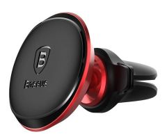 Baseus Magnetische Handyhalterung für das Lüftungsgitter (Rot)