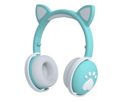 Mozos Kid Dog kabellose Kopfhörer für Kinder, grün