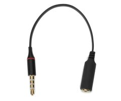 Mozos OMTP-CTIA-Miniklinkenadapter von Stecker auf 3,5-mm-Buchse