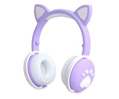 Mozos Kid Dog kabellose Kopfhörer für Kinder, lila