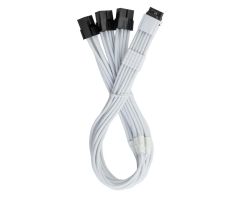 CableMod CableMod Pro ModMesh 12VHPWR auf 3x PCI-e Kabel – 45 cm – Weiß