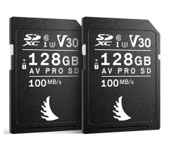 Angelbird 2x128GB AV PRO SDXC MK2 V30 Match Pack for Fujifilm