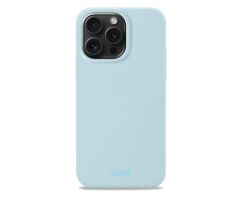 Holdit Silikonhülle iPhone 15 Pro Max Mineralblau