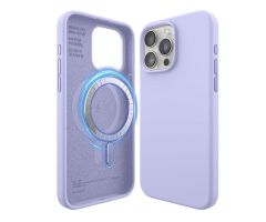 Elago Silikon MagSafe Hülle für iPhone 15 Pro Max Lila