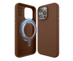 Elago Silikon MagSafe Hülle für iPhone 15 Pro Max Braun
