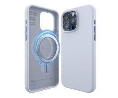 Elago Silikon MagSafe Hülle für iPhone 15 Pro Max Hellblau