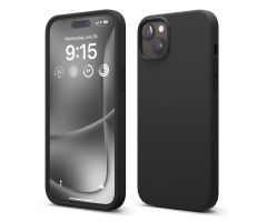 Elago Silikonhülle für iPhone 15 Plus Schwarz