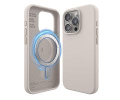Elago Silicon Case MagSafe für iPhone 15 Pro Stone