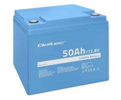 Qoltec LiFePO4 12,8 V 100 Ah 1280 Wh BMS-Batterie