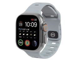 Mobile Origin Armband für Apple Watch 49/45/44/42 mm hellgrau