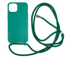 Mobile Origin Lanyard Case für iPhone 14 dunkelgrün