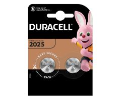 Duracell CR2025-Lithium-Batterie-Blister mit 2 Stück
