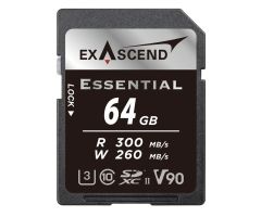 ExAscend 64GB SDXC Essential UHS-II V90