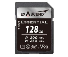 ExAscend 128GB SDXC Essential UHS-II V90