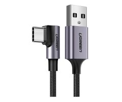 UGREEN US284 USB-auf-USB-C-Kabel abgewinkelt 3A Quick Charge 3.0 1m